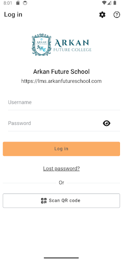 Arkan Future School LMS Screenshot