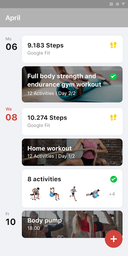 Personal Fit Club Screen 2