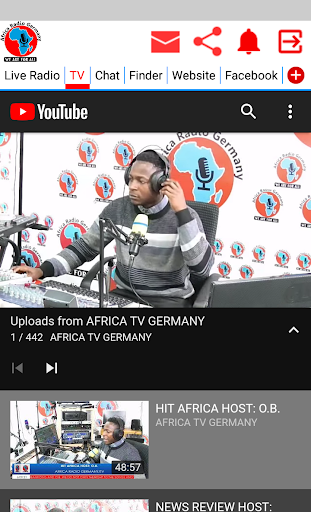 Africa Radio Germany Screen 3