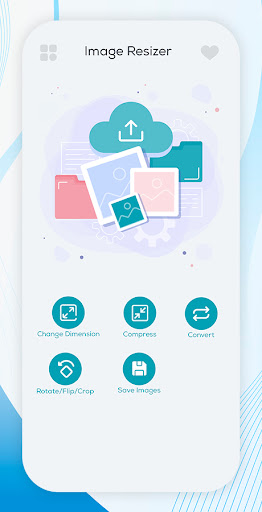 Android application Ease Image Resizer screenshort