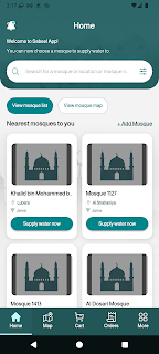 Sabeel: Mosque Water Delivery