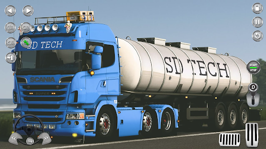 Truck Simulator Oil Tanker 3d  screenshots 8
