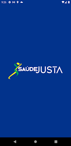 Android application Saúde Justa screenshort