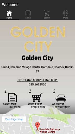 Golden City Takeaway Screen 2