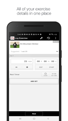 XAthletes Screen 3