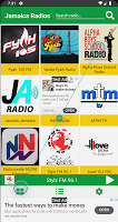 screenshot of Jamaica Radios