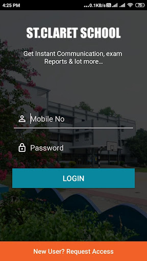 Android application St. Claret School Bishrail screenshort