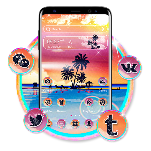 Cool Beach Theme logo