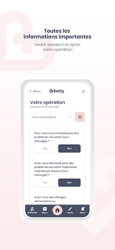 Betty.care Screen 2