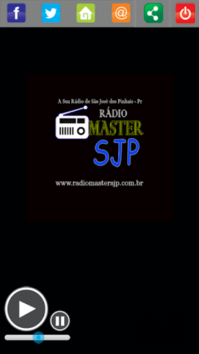 Android application Web Master Sjp Web Rádio screenshort