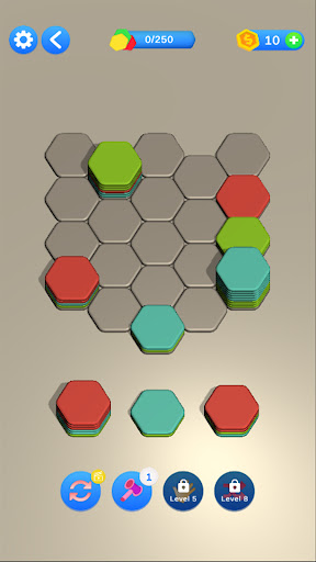 Hexa Sort screenshot