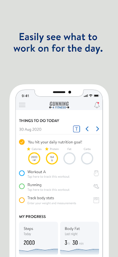 Gunning 4 Fitness Screen 2