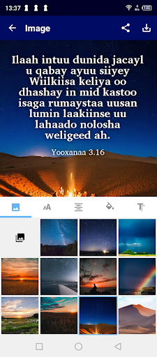 Somali, Arabic, Swahili, Engl. Screen 2