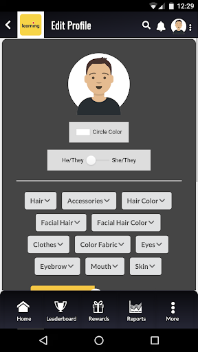 Android application Vi Learning App screenshort