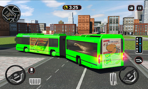 Coach Bus Train Driving Games apkpoly screenshots 1