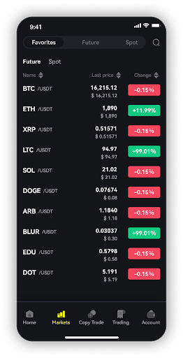 Fairdesk Go:Trade Bitcoin, ETH Screen 3