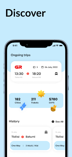 Sait: Georgian travel app Screen 2