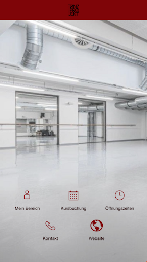 Android application Tanzprojekt München screenshort