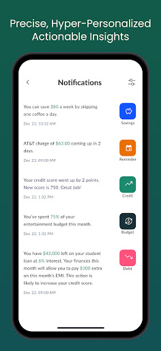 Kniru: AI-Powered Finance Screen 3
