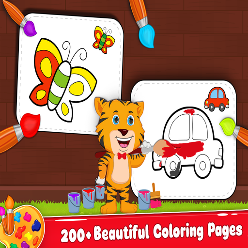 Kids Learn Coloring  Icon