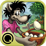 Wolf on the Farm in color icon