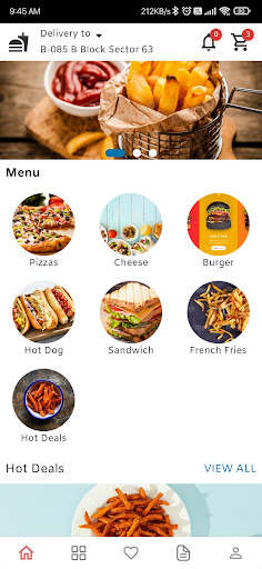 Food Delivery Screen 2