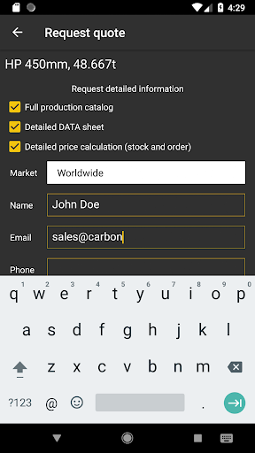 Graphite Calc Screen 2