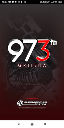 Android application Griteña La 973 FM screenshort