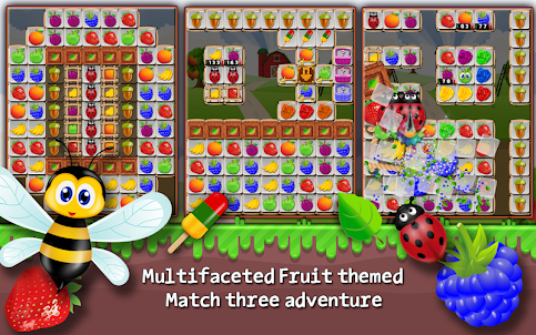 Fruit Drops 3 - Match 3 puzzle