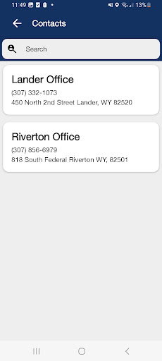 Fremont Co Public Health, WYO Screen 2