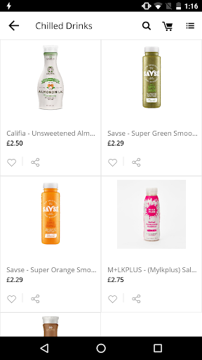 The Vegan Kind Supermarket Screen 3