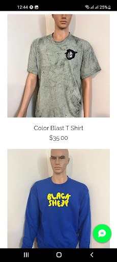 Android application Black Sheep Apparel screenshort