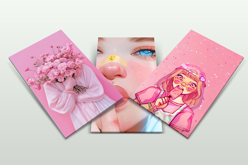 Pink Aesthetic Wallpaper Screen 3
