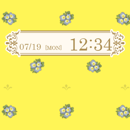 Mellow Yellow レモンイエローの壁紙きせかえ logo