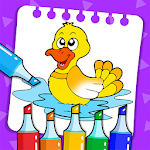 Learn & Coloring Game for Kids Apk