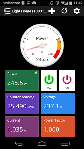 Android application smart-me screenshort