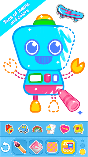 Draw And Color For Kids Game screenshot