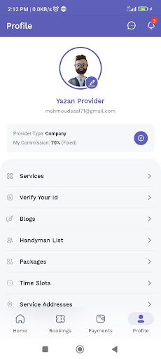 Find Fix - Provider Screen 3