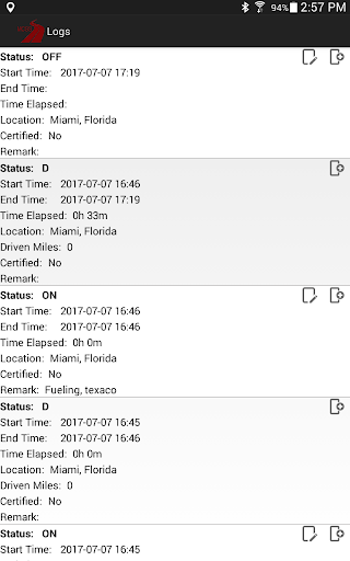 MCSS HOS Screen 3