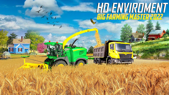 Farming sim 21 Real IndianTractor simulator Games screenshots 9