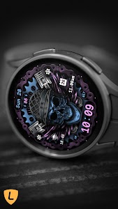 Skull & Pistons Watch Face 023 Unknown