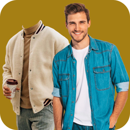 Mens Clothing Photo Editor Logo