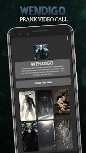 Wendigo Prank Video Call