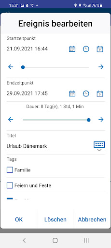 PicApport PhotoSync Screen 2