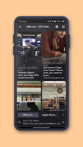 Android application OfflineFeed - RSS Reader screenshort