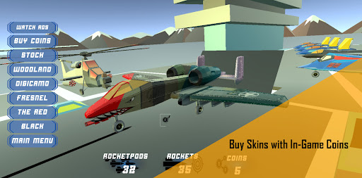 Android application Fury: Close Air Support screenshort
