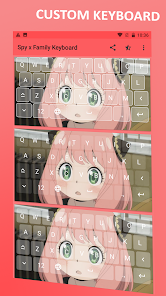 Captura 10 keyboard anime spy x family android