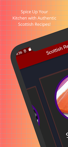 Android application Scottish Recipes screenshort