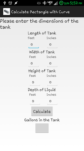 Liquid Volume Calculator