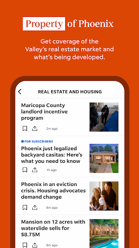 Screenshot of AZ Central: Arizona Republic